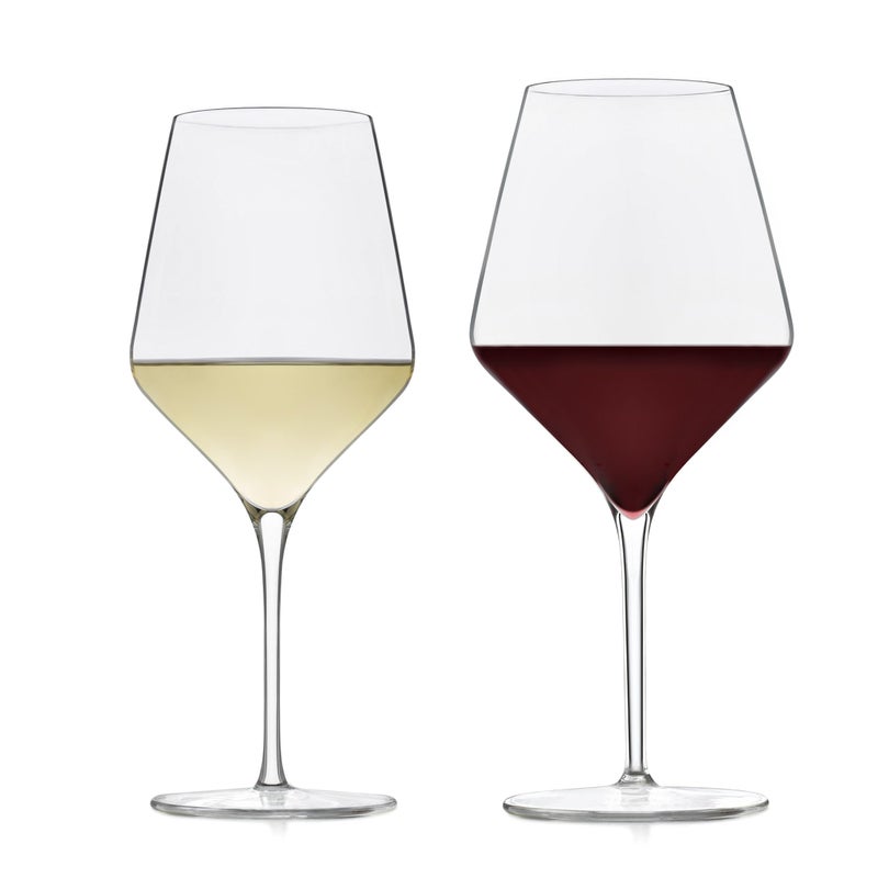 Libbey Signature Greenwich 12 Piece Party Wine Glasses Set, Long Stem Wine Glasses for Red and White Wine, Ideal Wine Glass Gift Set for All Occasions - Image 1